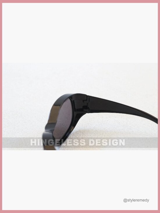 Polarized Fit Over Glasses Sunglasses with Rhinestone UV400 Protection